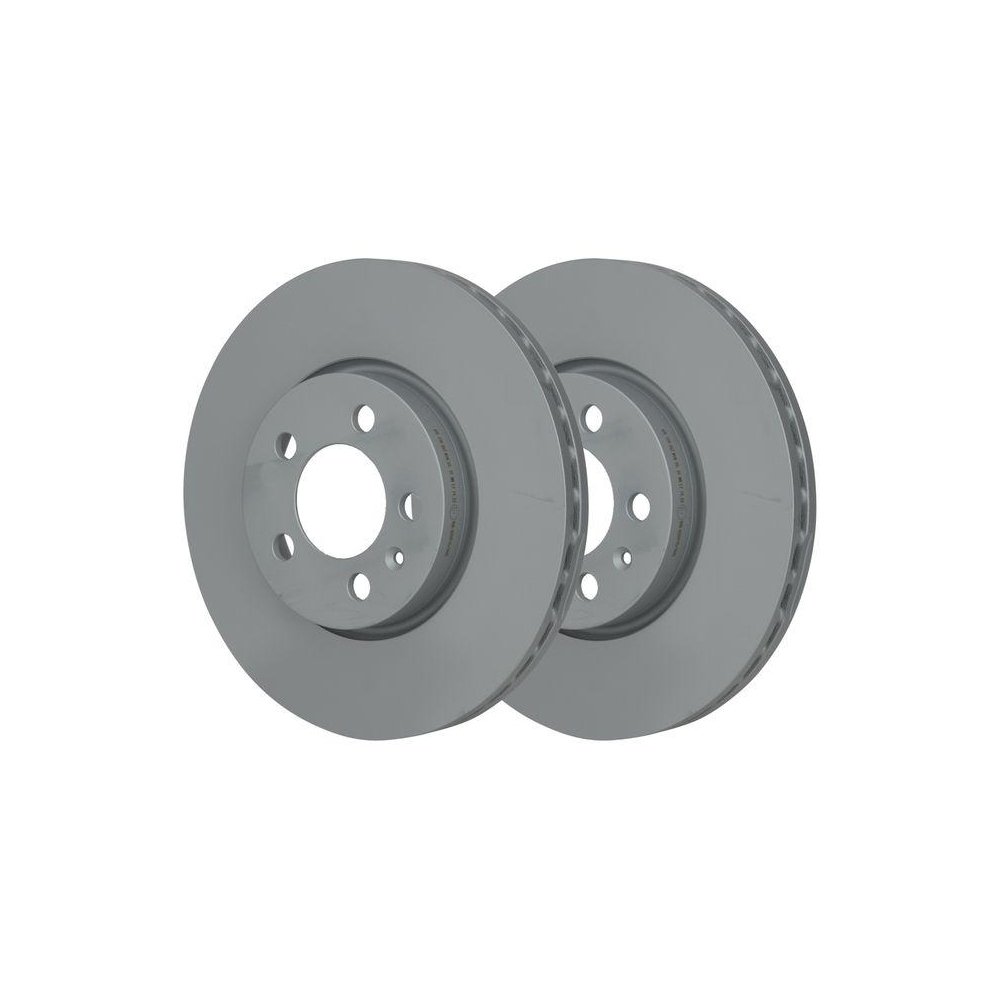 Гальмівний диск ATE 24.0124-0263.1 для SEAT VAG, передня вісь, фото №4