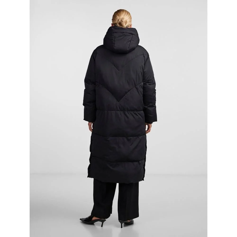 Пальто YAS Yasirima Ls Long Down Coat S. Noos, фото №4 Пальто YAS Yasirima Ls Long Down Coat S. Noos, фото №4