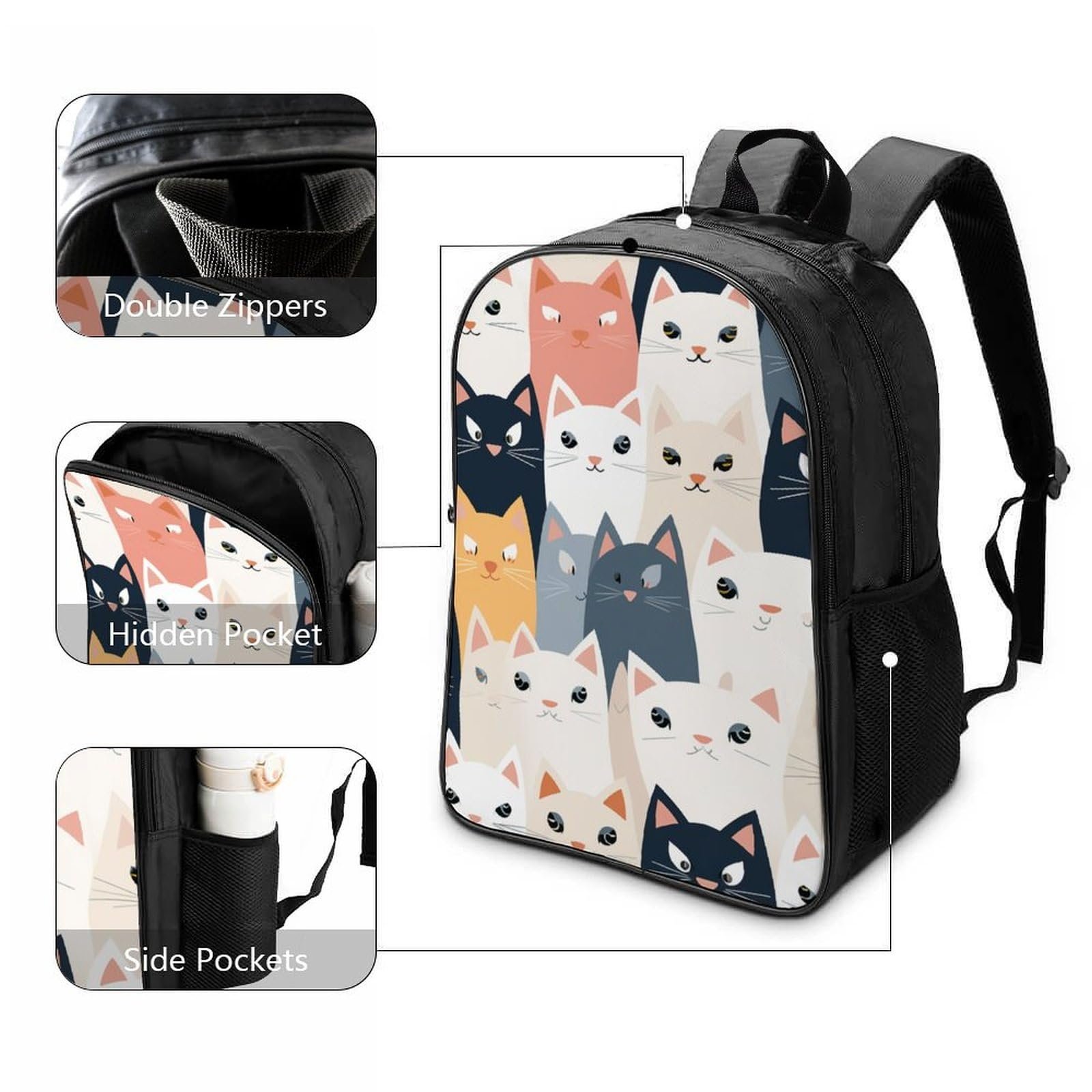 Ранець DPEOANEBN Cat 40x28x16см, фото №3