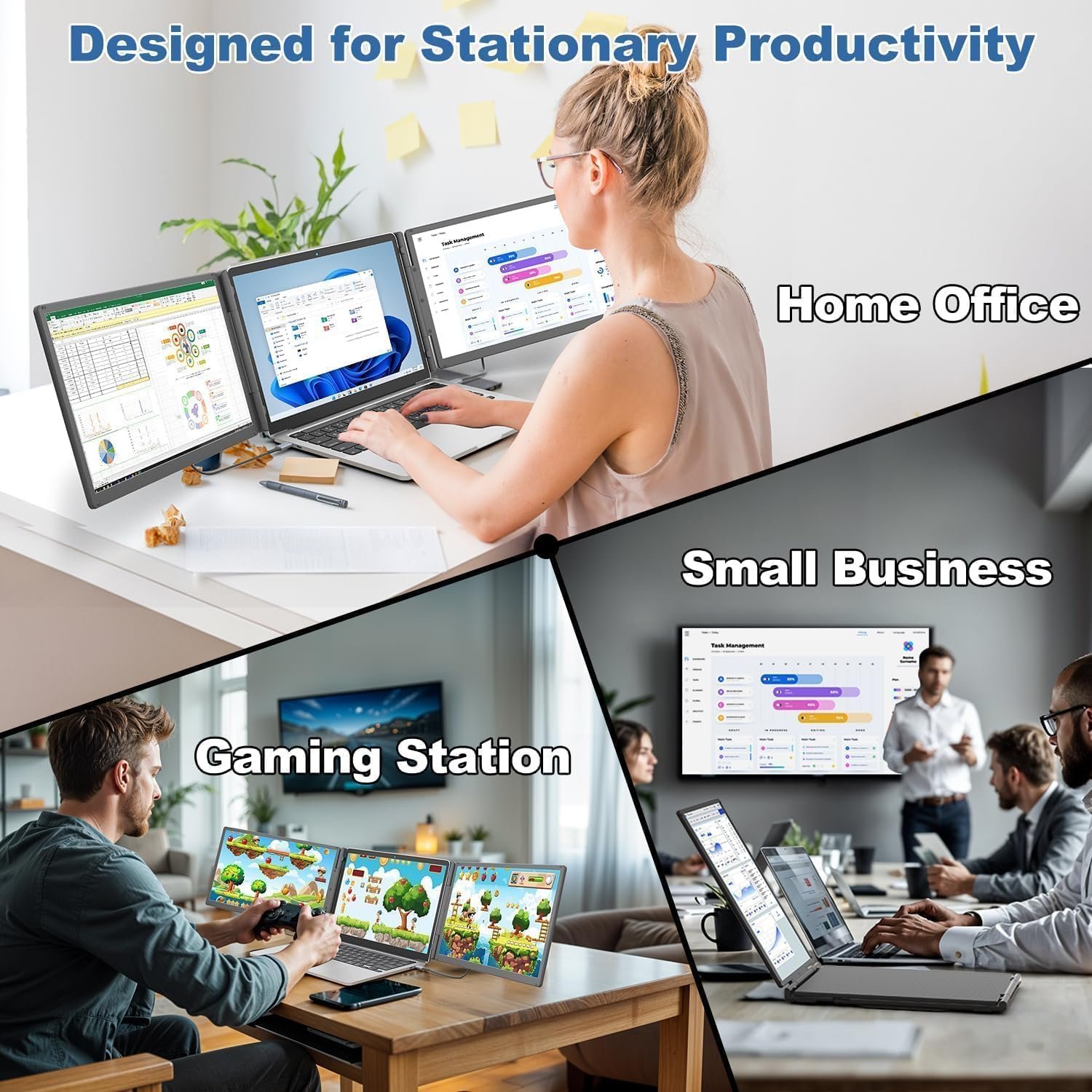 Монітор портативний 15.6" Teamgee S5 Full HD IPS 60 Гц, фото №7