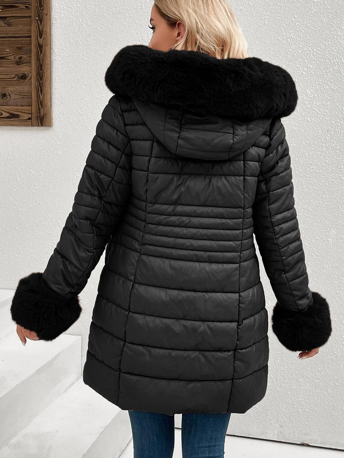 Куртка Geschallino зі штучної шкіри жіноча, коротка, фото №4 Куртка Geschallino зі штучної шкіри жіноча, коротка, фото №4