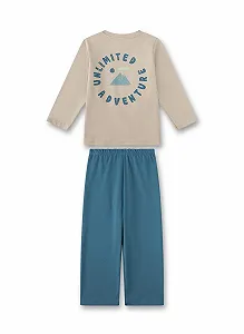 Піжама Sanetta Бежевий synthetic.ua - Фото 1