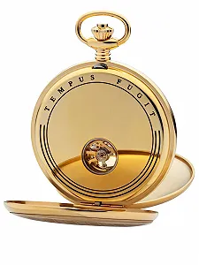 Кишеньковий годинник REGENT Savonnette Skeleton 53 мм, механічний, ручний завод synthetic.ua - Фото 1