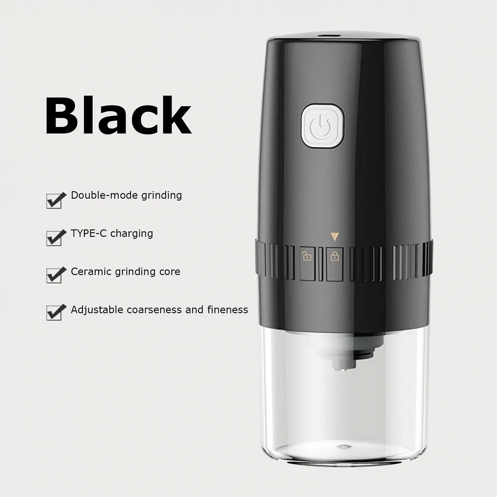 Мельница для кофейных зерен электрическая портативная для эспрессо с регулировкой помола., фото №6 Мельница для кофейных зерен электрическая портативная для эспрессо с регулировкой помола., фото №6