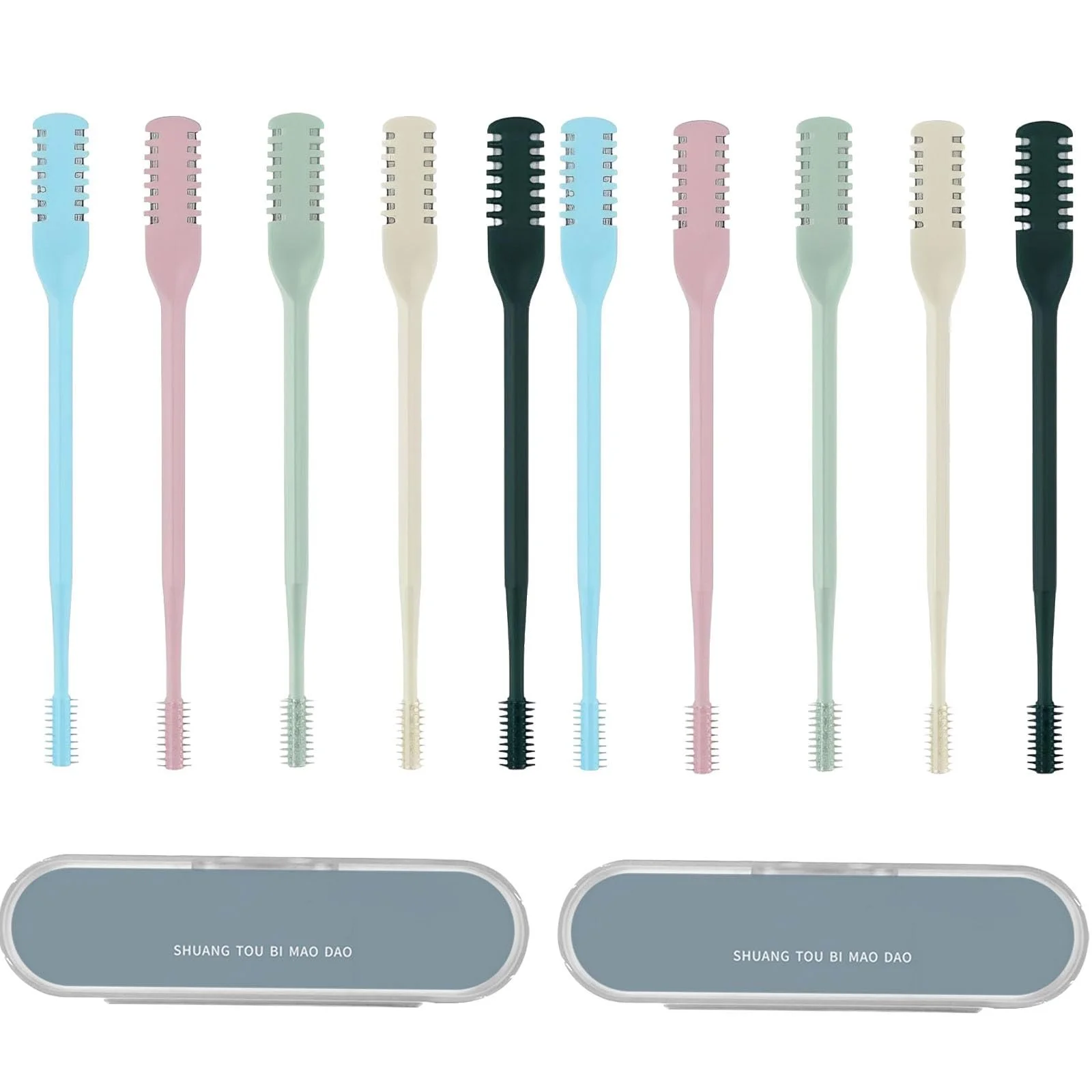 Тример Double Sided Nose Hair Knife Nostril Hair Remover Tool 360° Portable Manual, фото №1