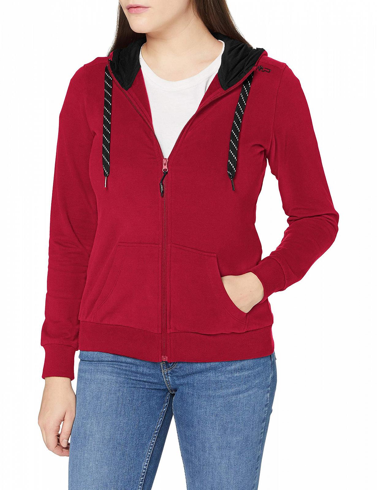 Женская Толстовка CMP Stretch Fleece с Фиксированным Капюшоном, фото №1
