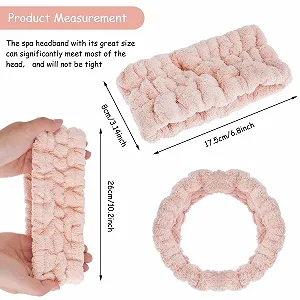 Пов'язка для голови Sibba Spa для вмивання, макіяжу, спорту, душу synthetic.ua - Фото 1