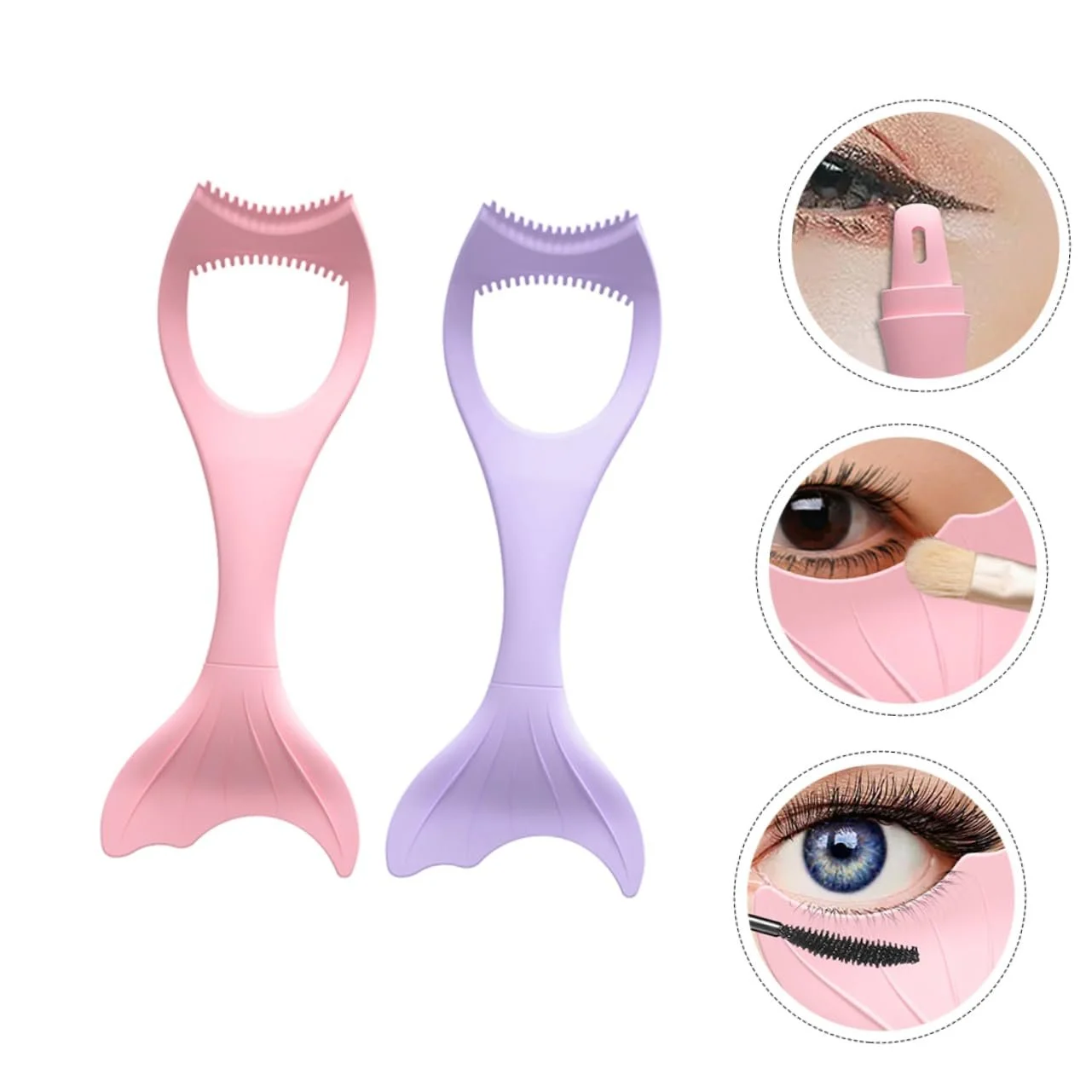 Інструмент Housoutil для макіяжу, аплікатор для підводки очей, трафарет 10 шт, фото №2