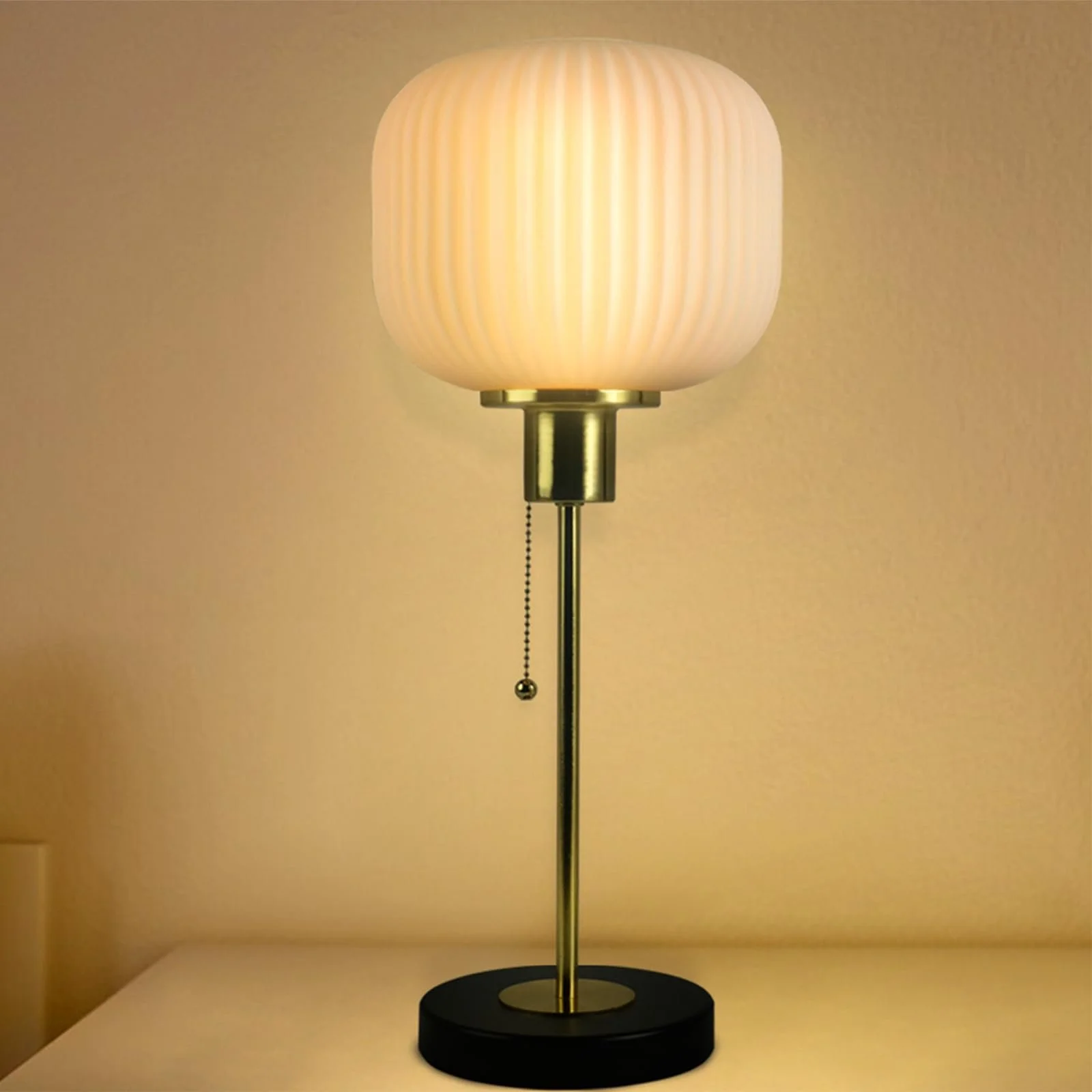 Настільна лампа himmel Lanterns 60 Вт Антична латунь, фото №1