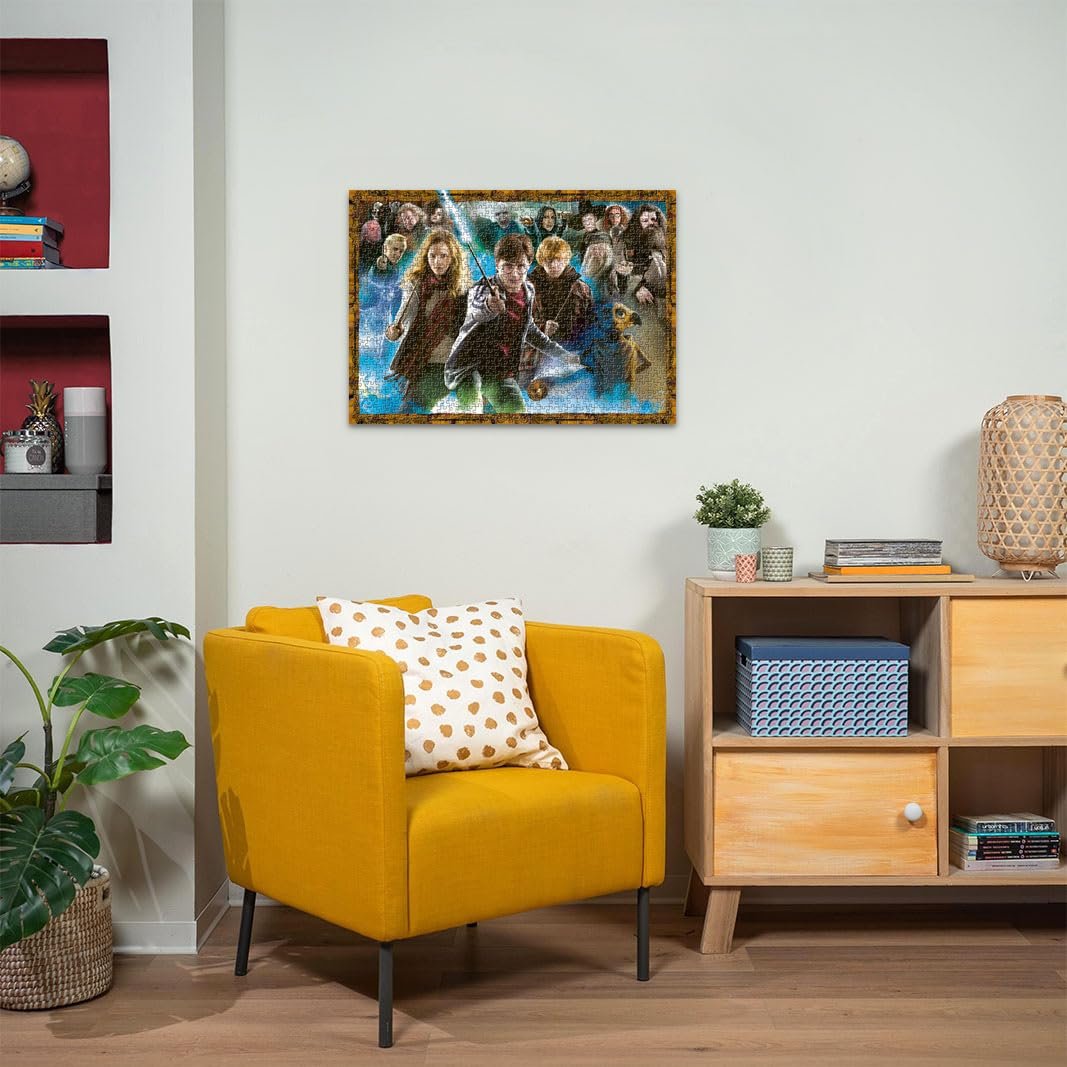 Пазл Ravensburger Harry Potter The Magic Student Harry Potter 12000463 1000 деталей, фото №4