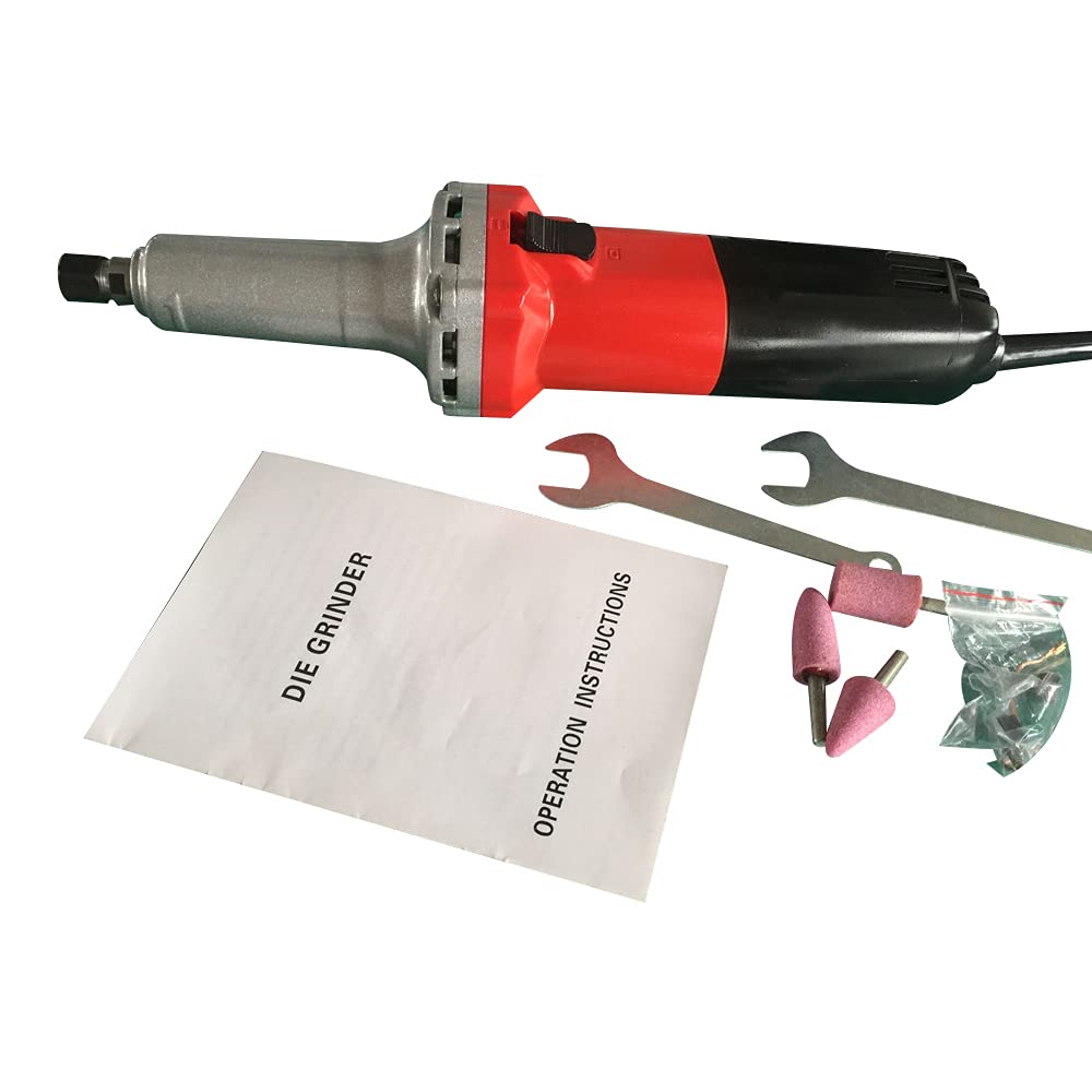 Электрическая прямая шлифовальная машина 600 Вт с регулятором скорости и аксессуарами, диаметр цанги 6 мм, 0-27000 об/мин, фото №6 Электрическая прямая шлифовальная машина 600 Вт с регулятором скорости и аксессуарами, диаметр цанги 6 мм, 0-27000 об/мин, фото №6