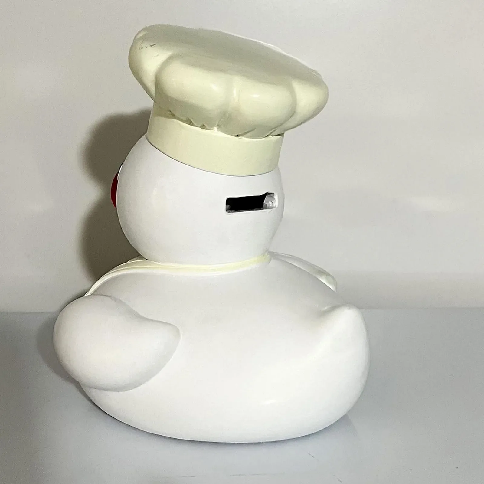 Скарбничка дитяча у формі качки з полірезину різнокольорова настільна, фото №5