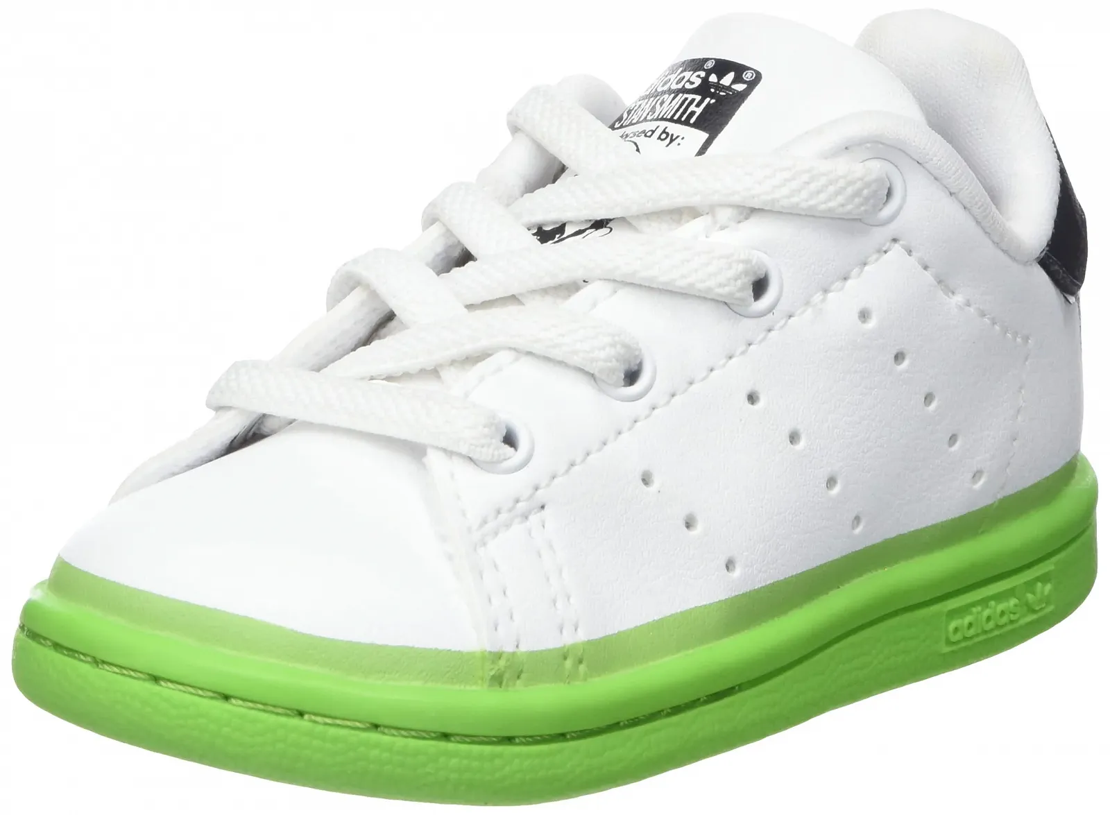 Кеды adidas Stan Smith EL I Детские Белый Розовый, фото №1 Кеды adidas Stan Smith EL I Детские Белый Розовый, фото №1