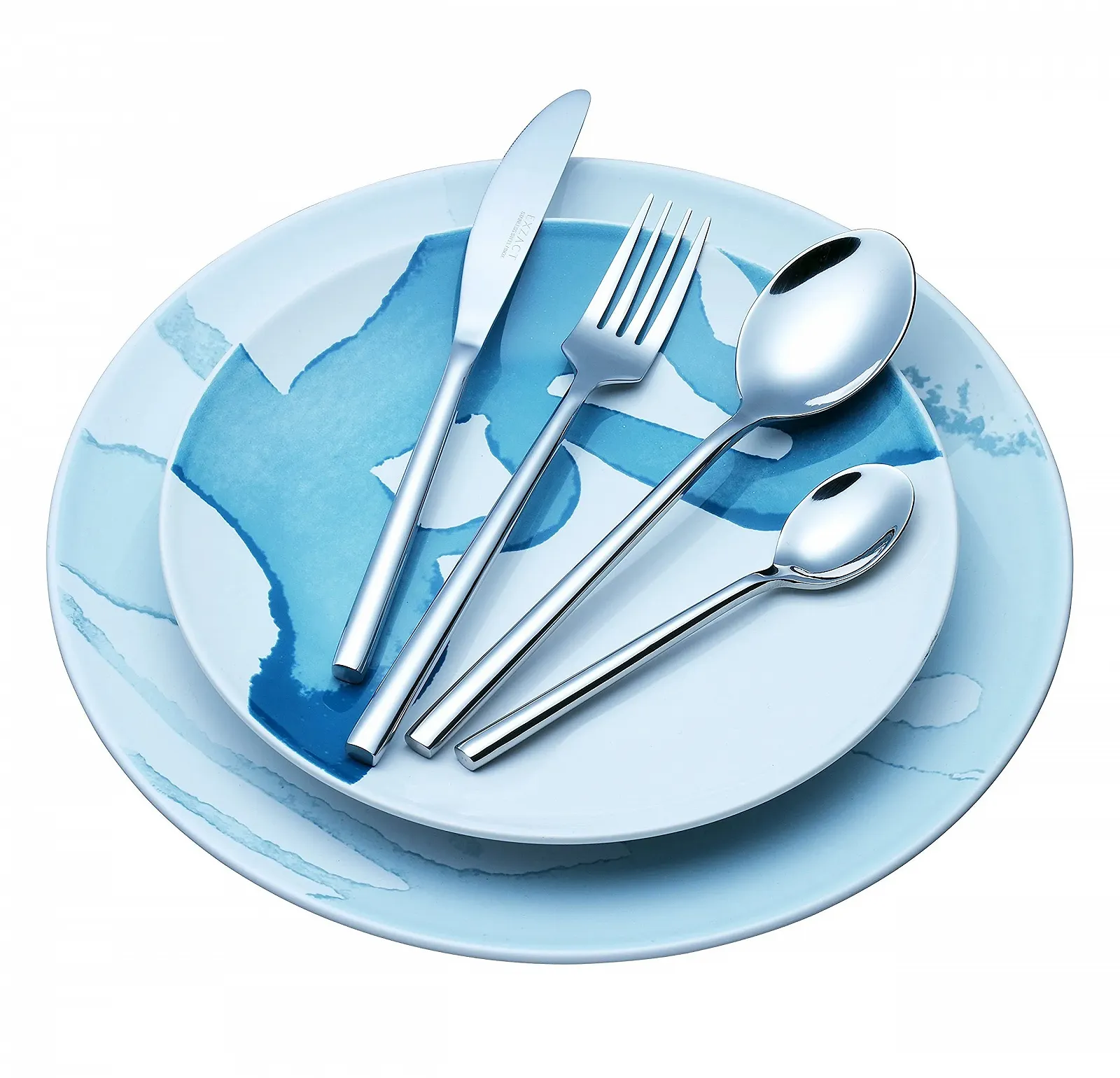 Набір столових приборів Exzact 24 шт. з кованої нержавіючої сталі, фото №9 Набір столових приборів Exzact 24 шт. з кованої нержавіючої сталі, фото №9