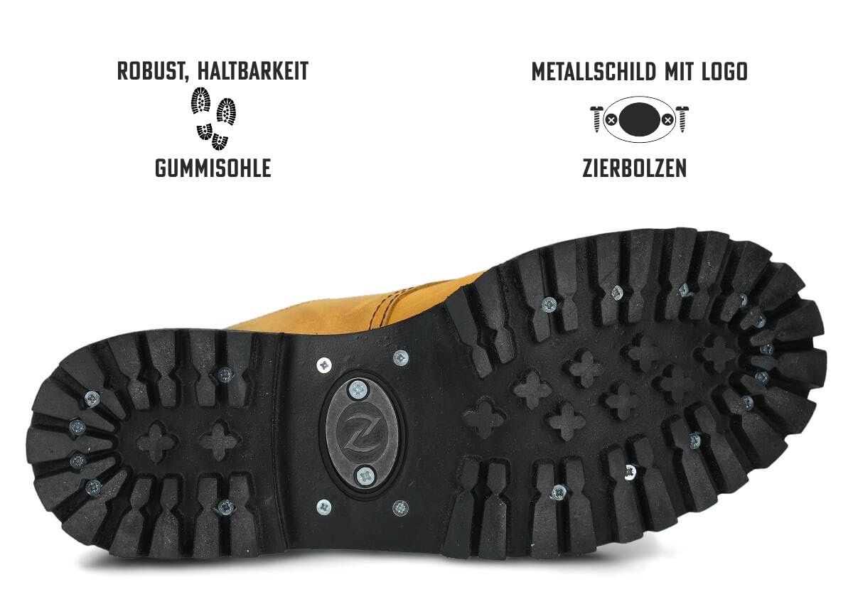 Мужские ботинки Nagaba Кожаное, фото №4