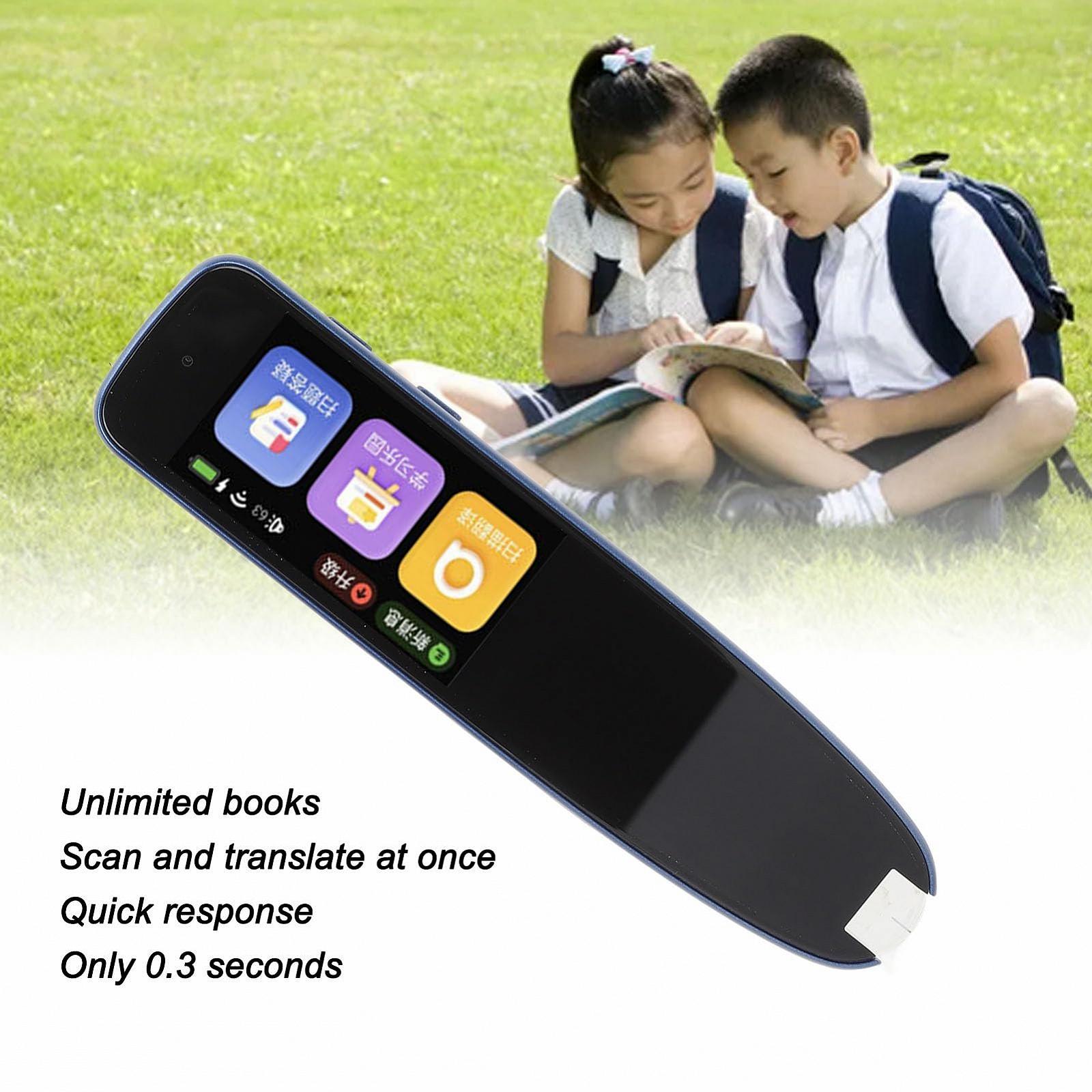 Ручка для читання Scan, OCR Цифрова, Інтелектуальна, Дислексія з голосовим перекладачем (Темно-синій), фото №3