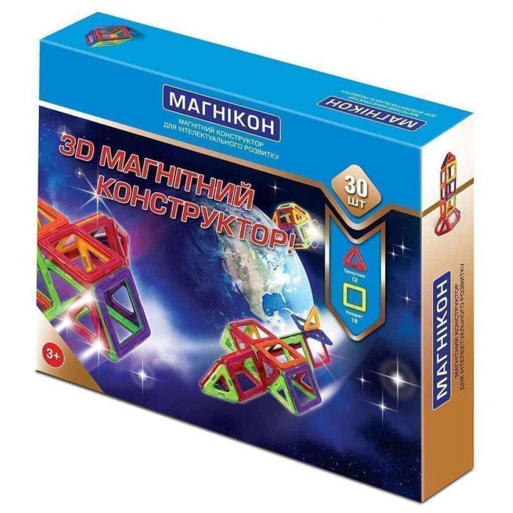 Конструктор Магникон 30 деталей MK-30, фото №1