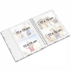 Фотоальбом Hama 19 x 24.5 см (альбом на кольцах, 40 страниц, фотоальбом для самостоятельного оформления). Разноцветный synthetic.ua - Фото 1