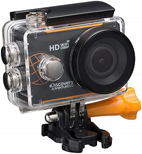 Екшн-камера Discovery Expedition Adventures Full HD 1080P Wifi з LCD екраном 5.08 см чорна - Фото 1