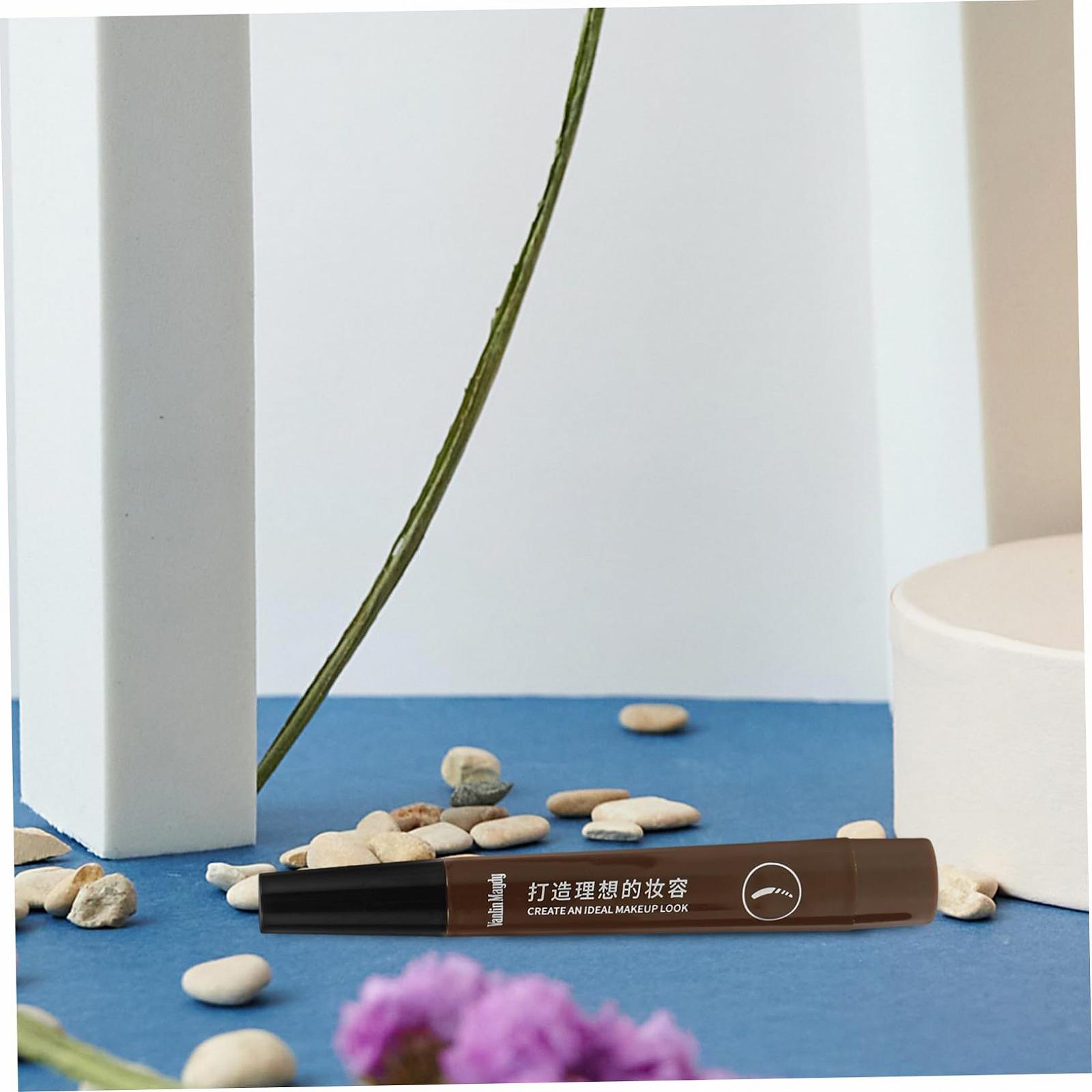 Олівець Beavorty 4 Stück Augenbrauenstift Anti-Schweiß Strichstifte Black, фото №7