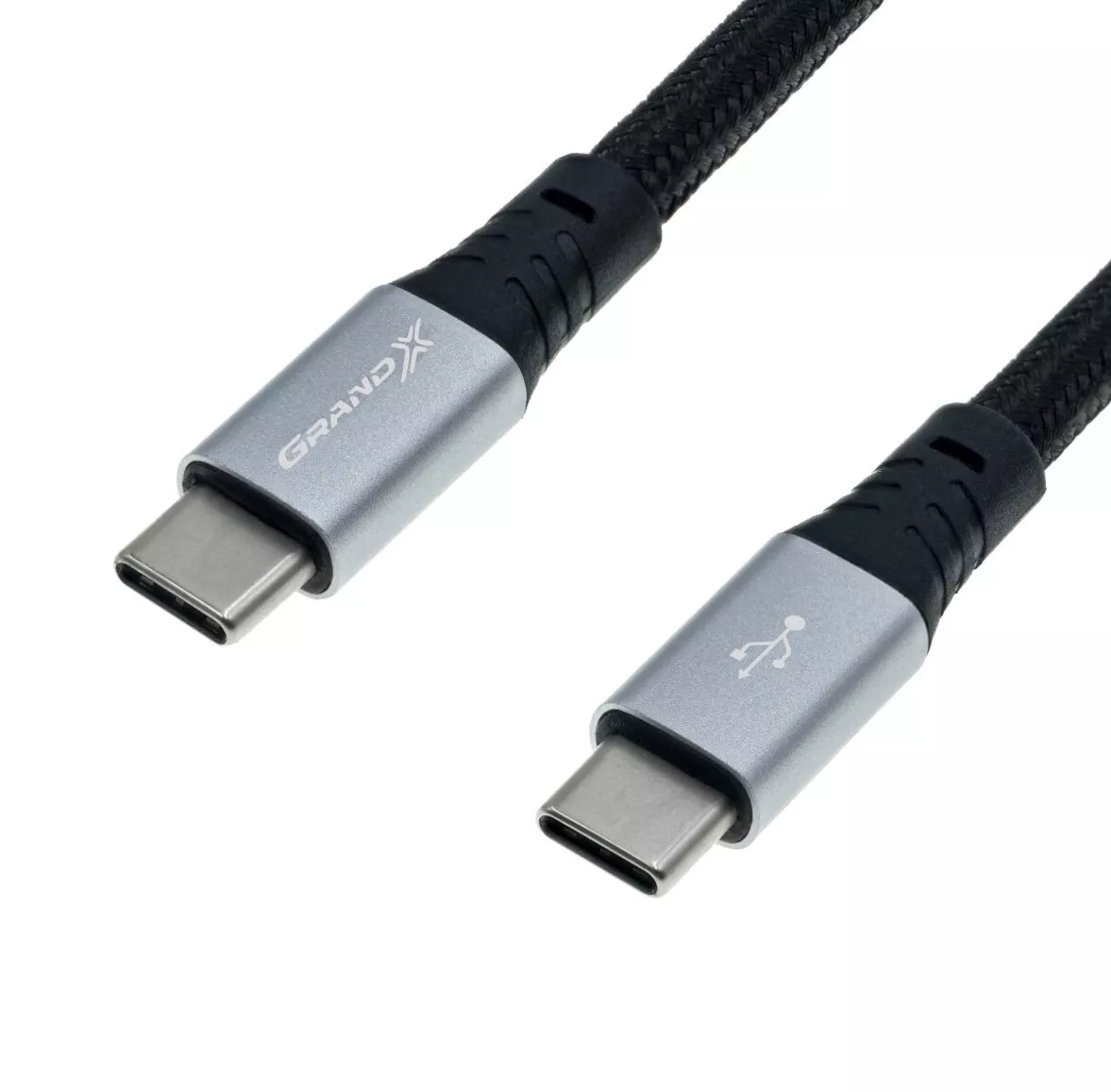 Кабель Grand-X USB Type-C Power Delivery 65W 1м Black (TPC-02), фото №5