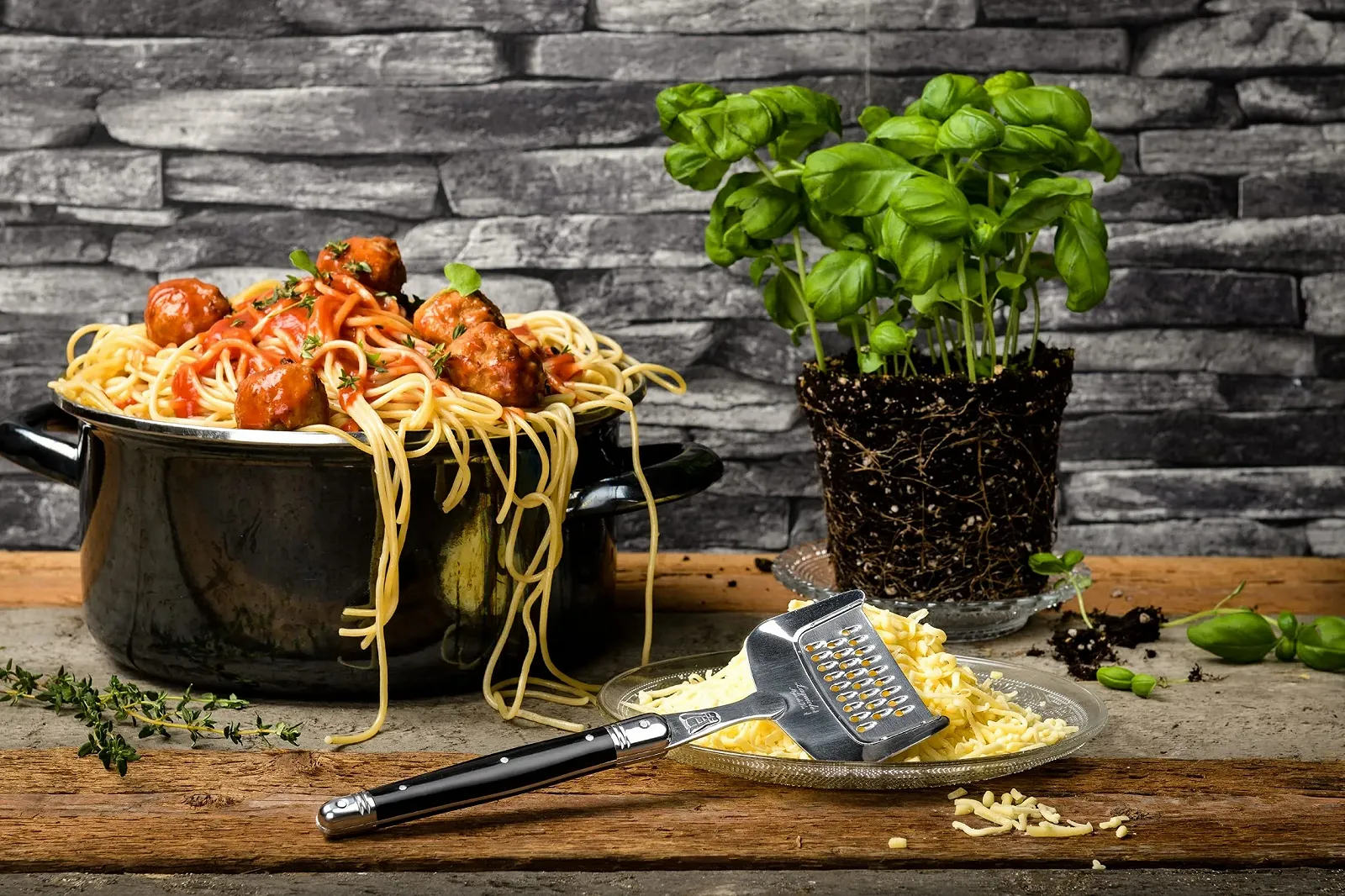 Слайсер для сыра и терка для сыра Laguiole Style de Vie Premium Line, черный, фото №4