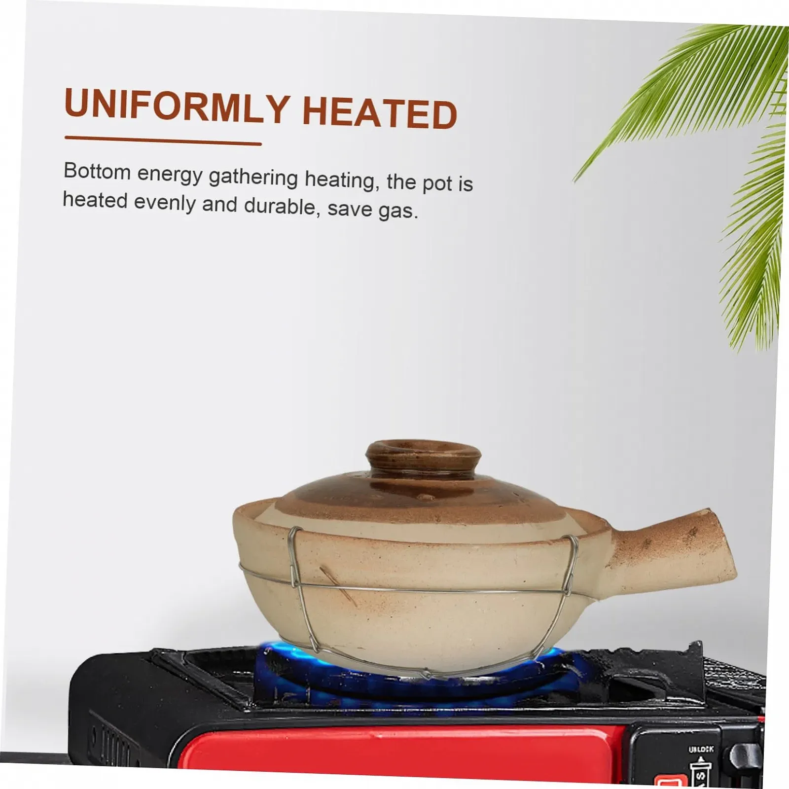 Форма для запікання Ciieeo з ручкою для супів та рагу, термостійкий кераміка, фото №8