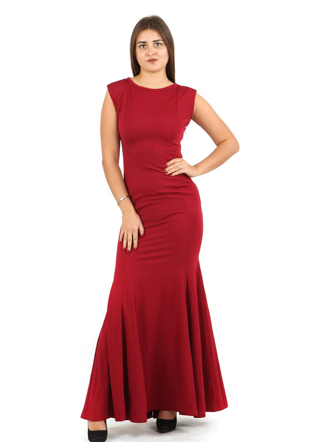 Платье Enna Levoni S Бордовый (ND-13737-Bordo), фото №1