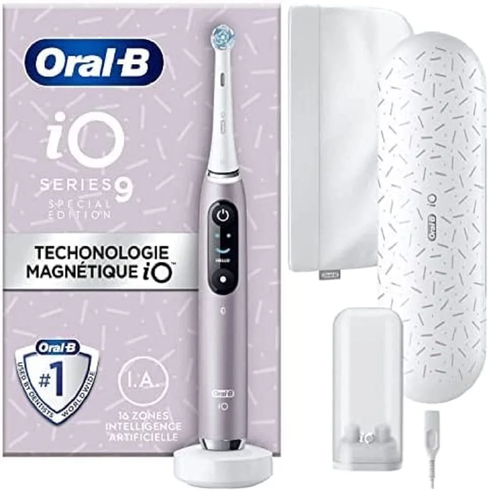 Электрическая зубная щетка Oral-B iO 9 Special Edition Bluetooth Розовый кварц, фото №1