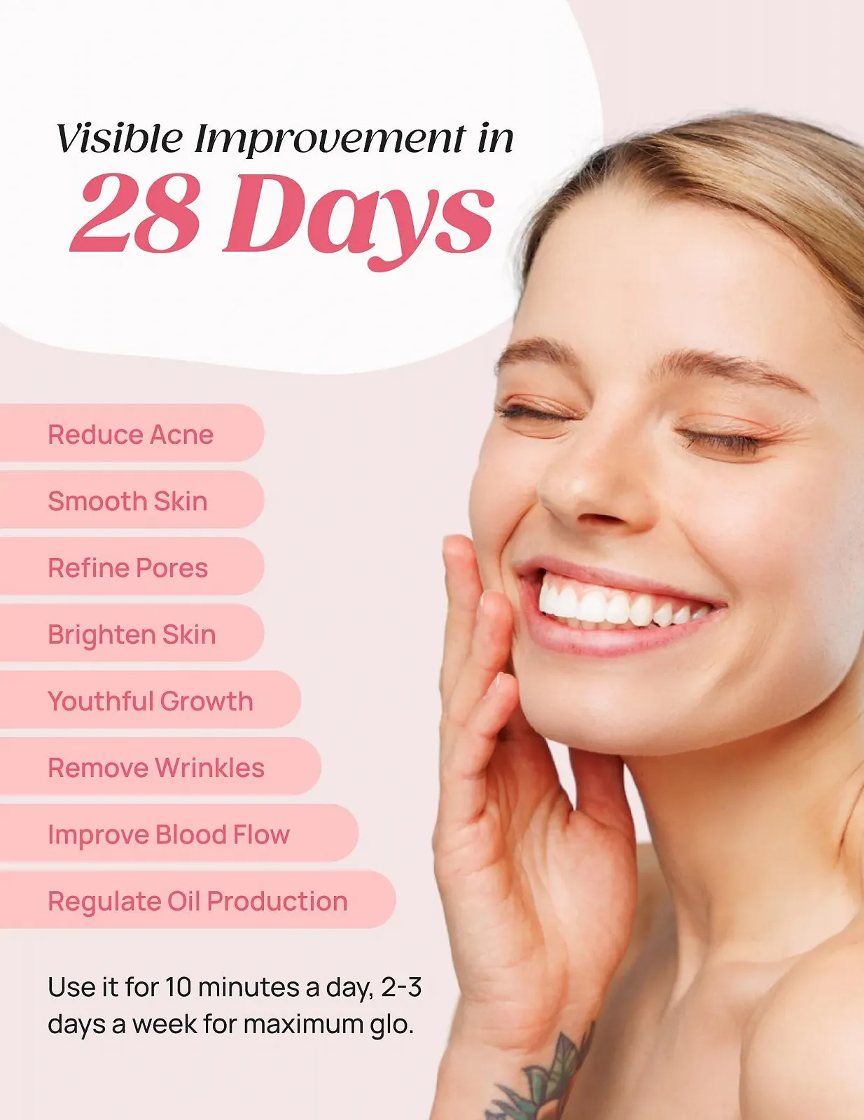 LED Маска Peachaboo Red Light Therapy 3 Режими Червоне та Синє світло, фото №3 LED Маска Peachaboo Red Light Therapy 3 Режими Червоне та Синє світло, фото №3