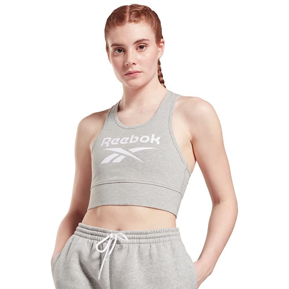 Спортивный бюстгальтер-бралетт Reebok Ri Bl хлопковый, фото №2