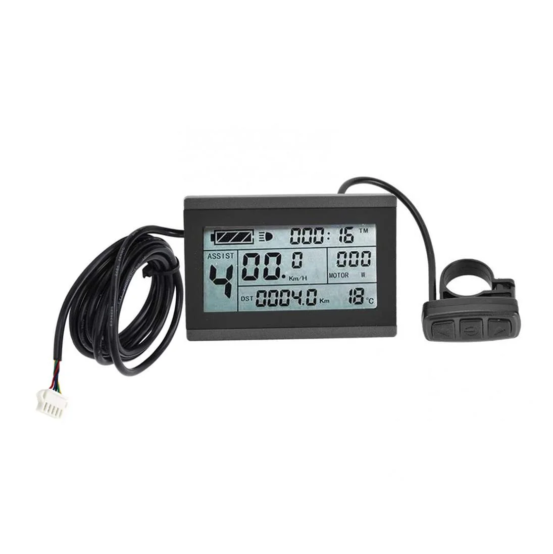 Велокомпьютер KT LCD3 24 V/36 V/48 V с подсветкой, фото №3