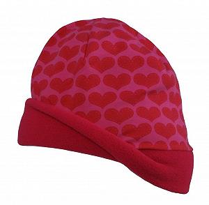 Шапка-біні Maximo Insta Fleece для дівчаток, червона, 49 synthetic.ua - Фото 1