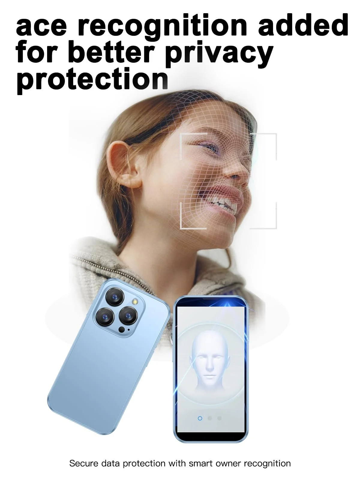 Смартфон YOHOPE Mini 3" HD Dual SIM 2 ГБ 16 ГБ Face Detection WiFi Blue, фото №5