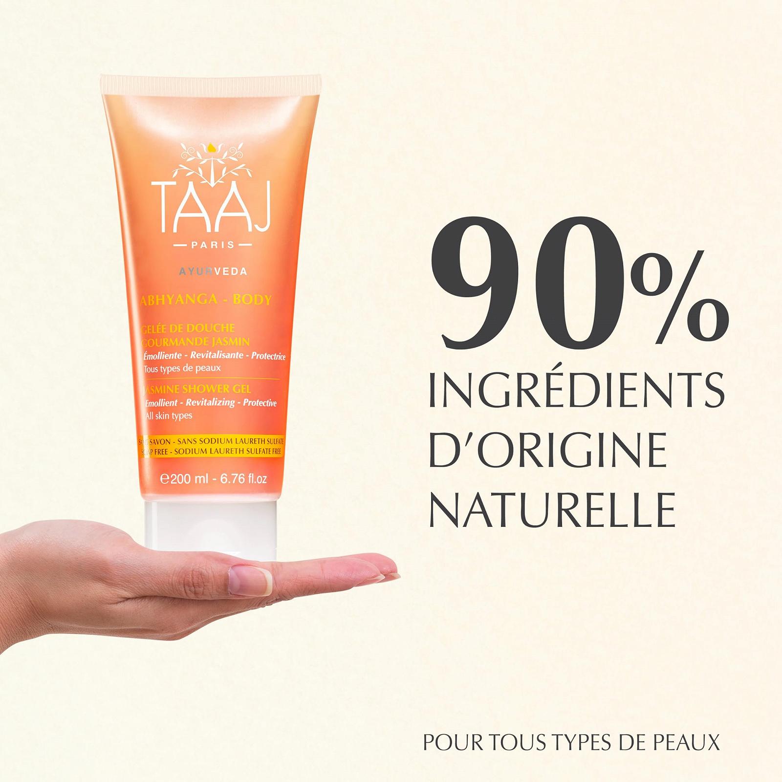 Желе для душу TAAJ Abhyanga Jasmine 200 мл 3 шт., фото №4