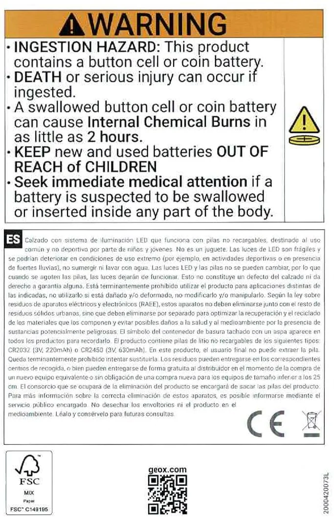 Кросівки Geox J Fadinlight Girl, фото №6