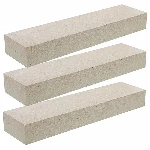 Точильний камінь 3 шт. Двосторонній Сірий - Фото 1