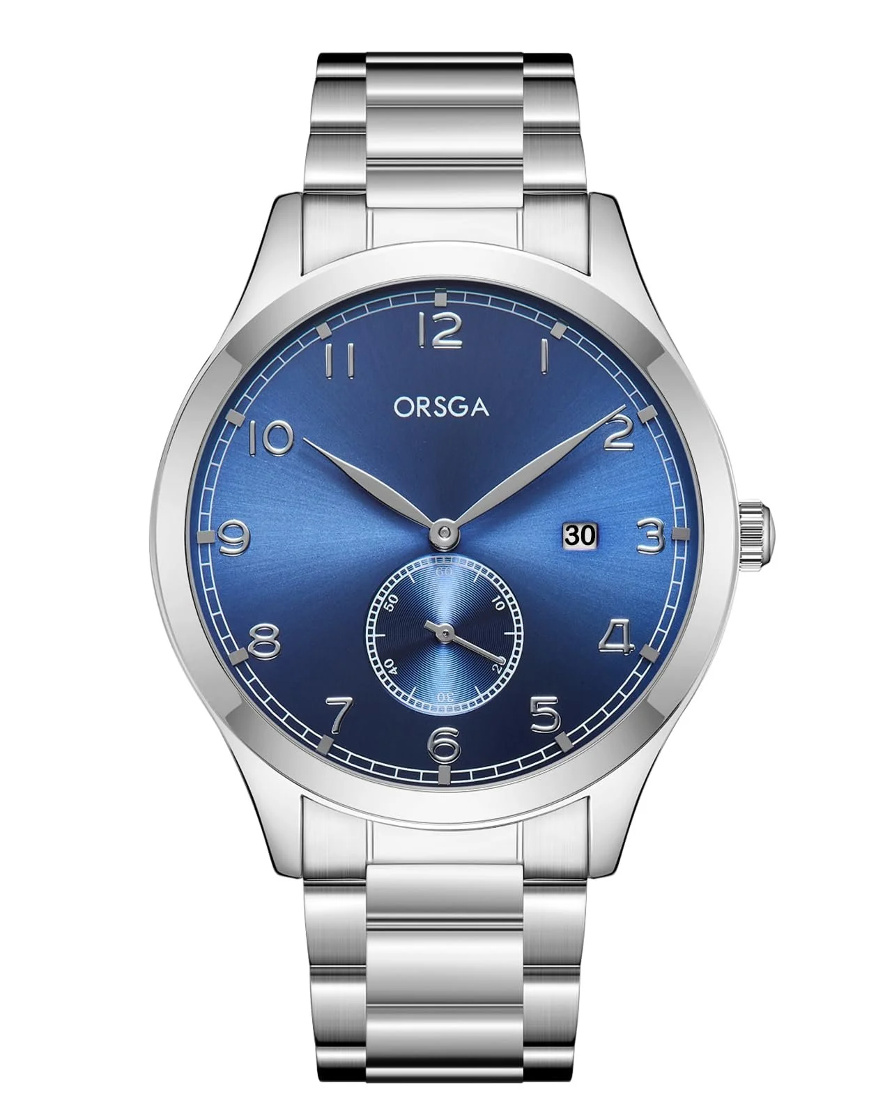 Мужские часы CIVO Аналоговые Кварцевые Модные Большой циферблат День и Дата, фото №1