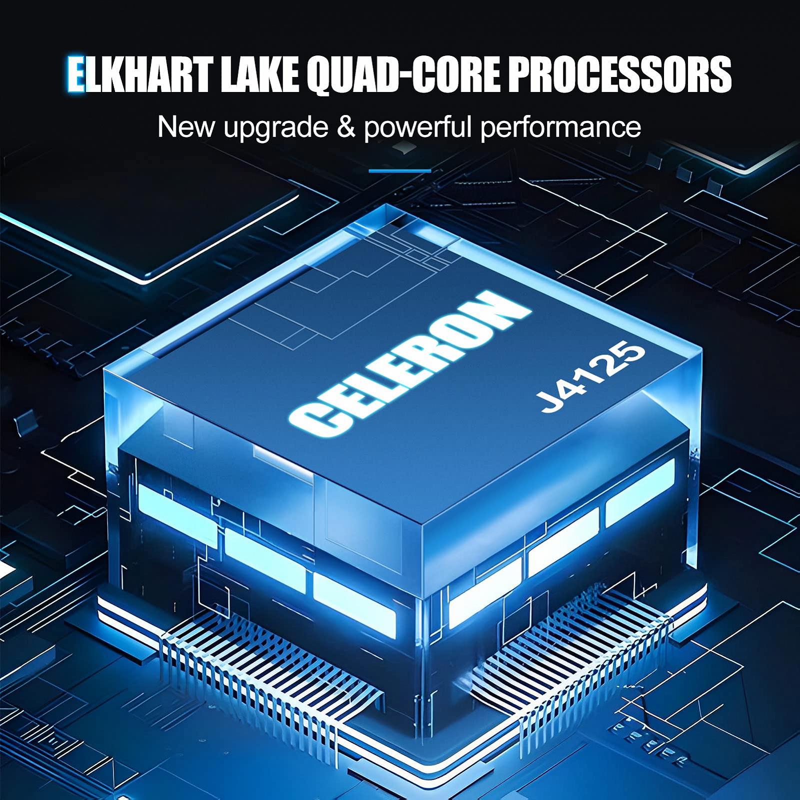 Мини ПК Intel Celeron J4125 16G 256G Безвентиляторный 6xIntel 2.5GbE i225-V sAES-NI, фото №7