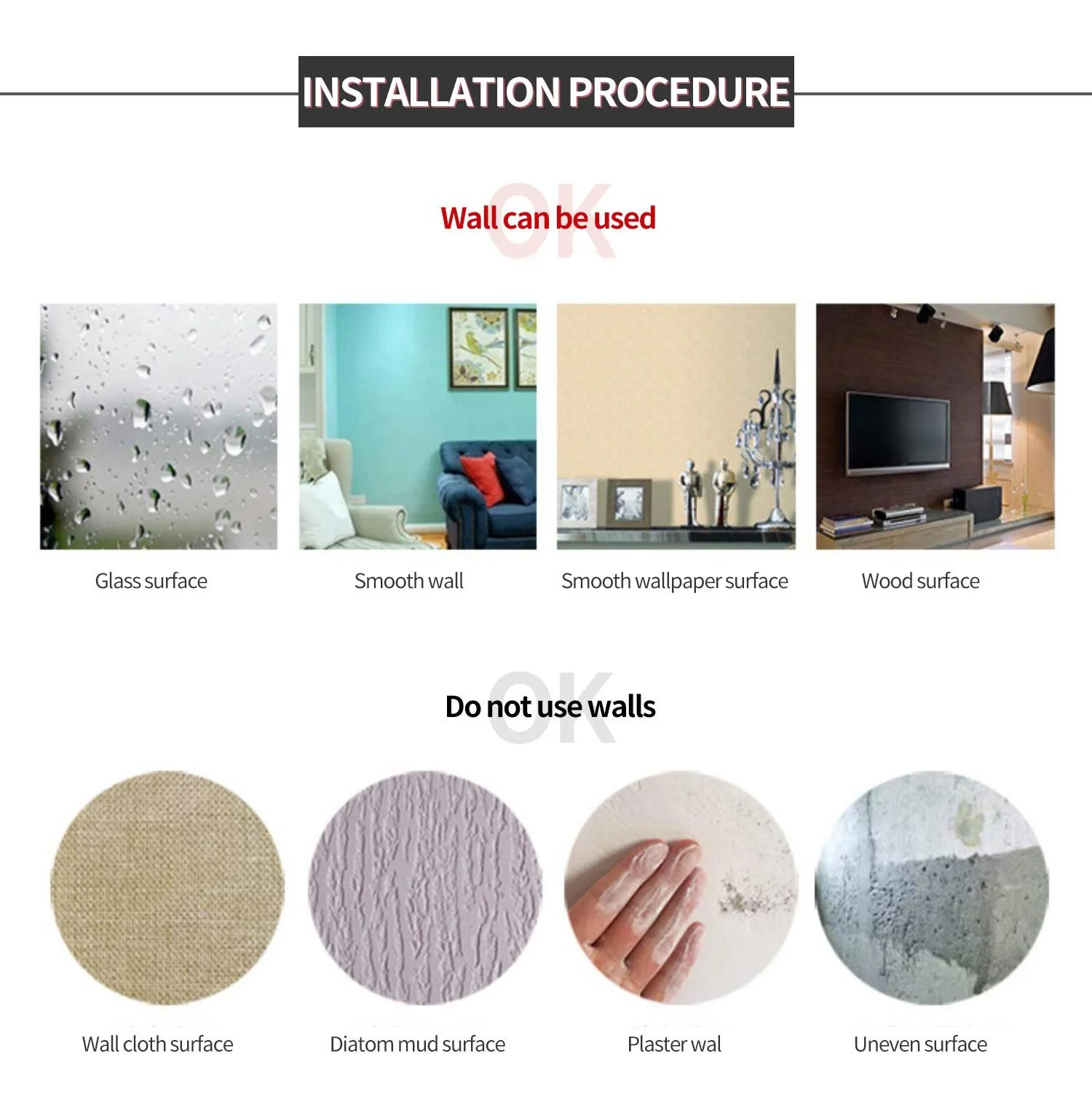 Наклейка на стіну 3D Love Interior Decoration, фото №5