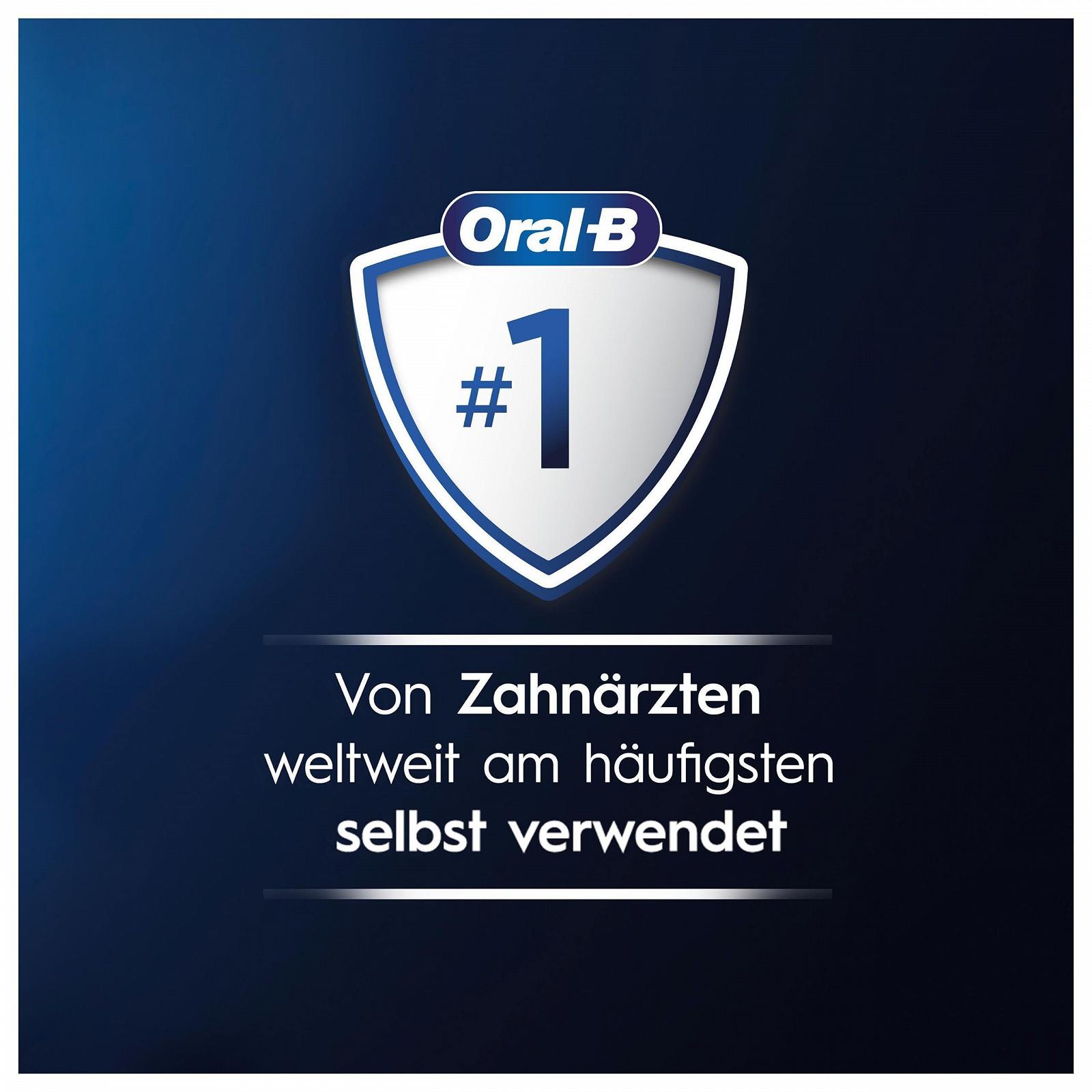 Зубная щетка электрическая Oral-B iO Series 5, Двойная упаковка, 2 сменные насадки, 5 режимов чистки для ухода за зубами, Дорожный чехол, Матовый черный, фото №9