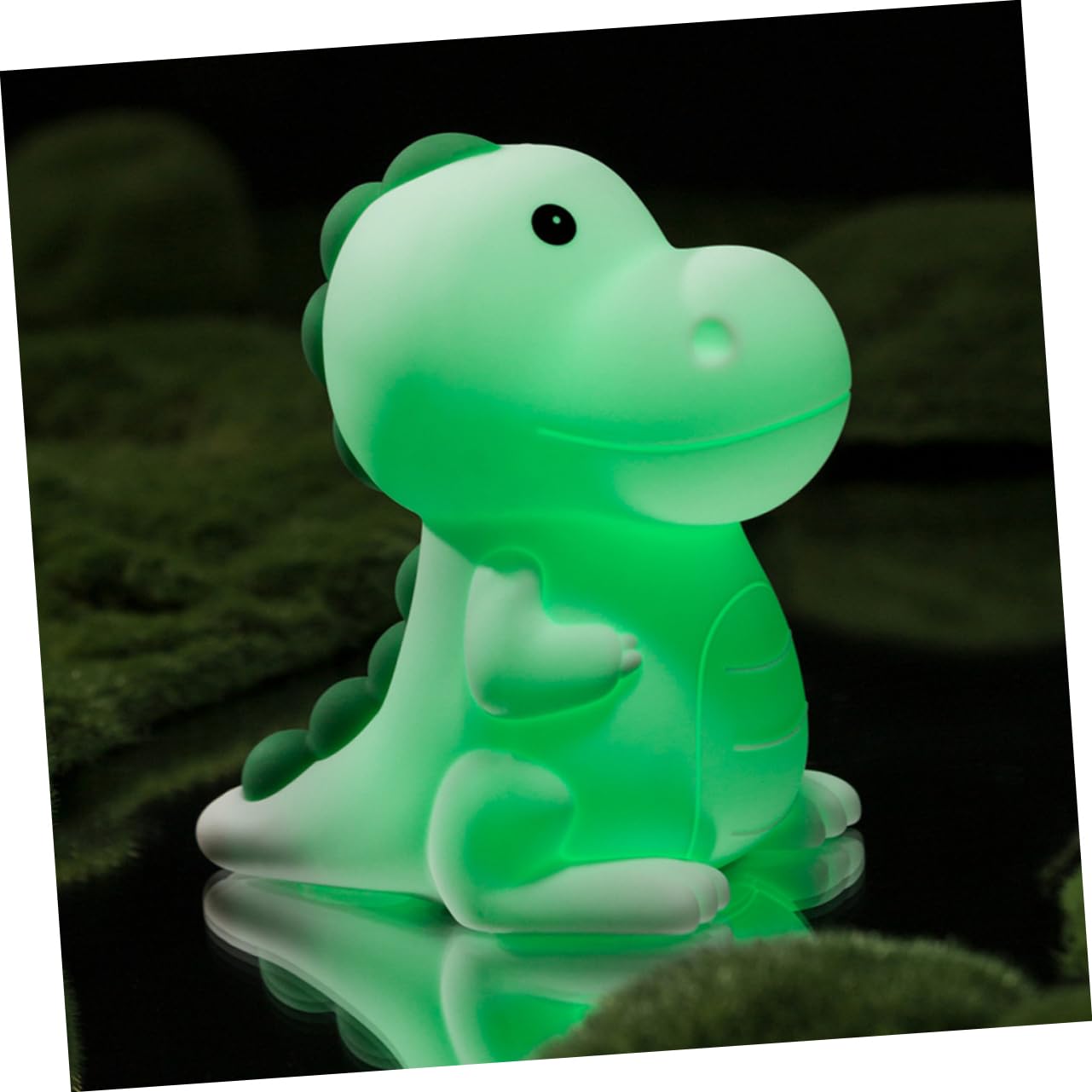 Лампа DOITOOL Dinosaur Силіконова Перезаряджувана Настільна Нічна Лампа Біла Дитяча Карикатура, фото №2