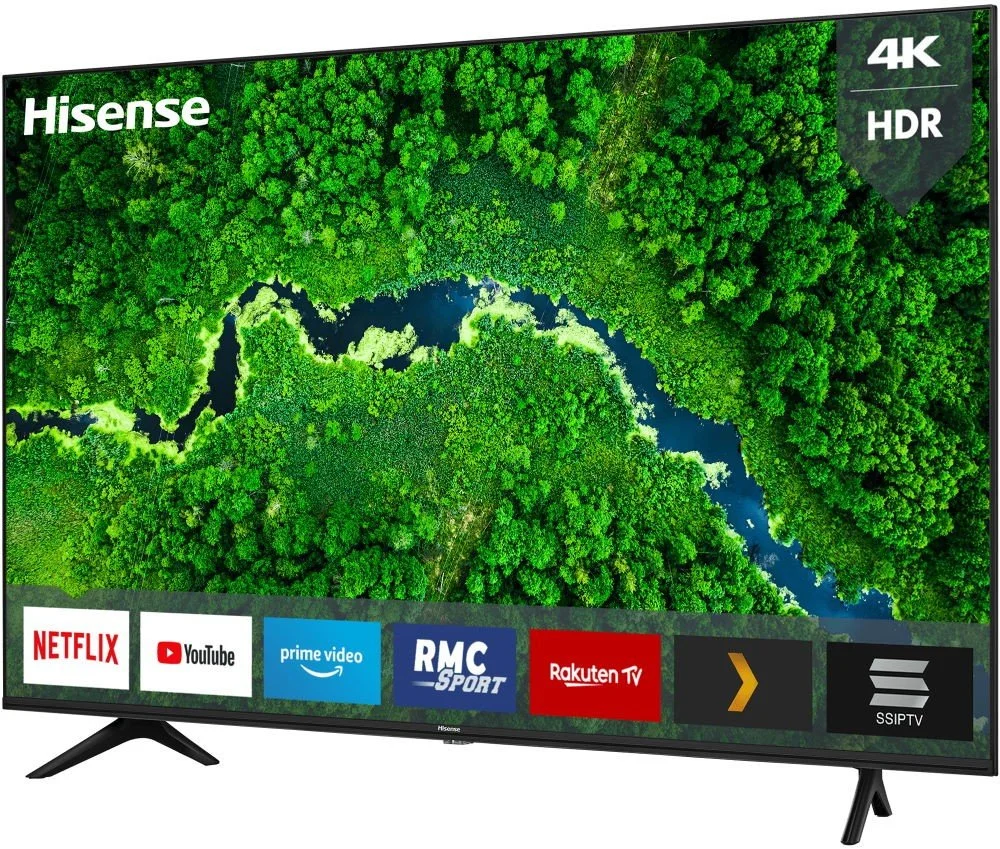 Телевизор 43" Hisense 43AE7000F / 4K / 60 Гц / LCD / Smart TV / Wi-Fi / Bluetooth / T2, фото №3 Телевизор 43" Hisense 43AE7000F / 4K / 60 Гц / LCD / Smart TV / Wi-Fi / Bluetooth / T2, фото №3