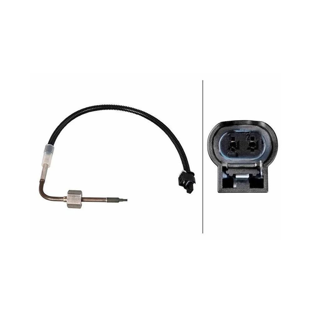 Датчик температуры отработавших газов HELLA 6PT 010 376-841 для MERCEDES-BENZ перед катализатором, фото №1