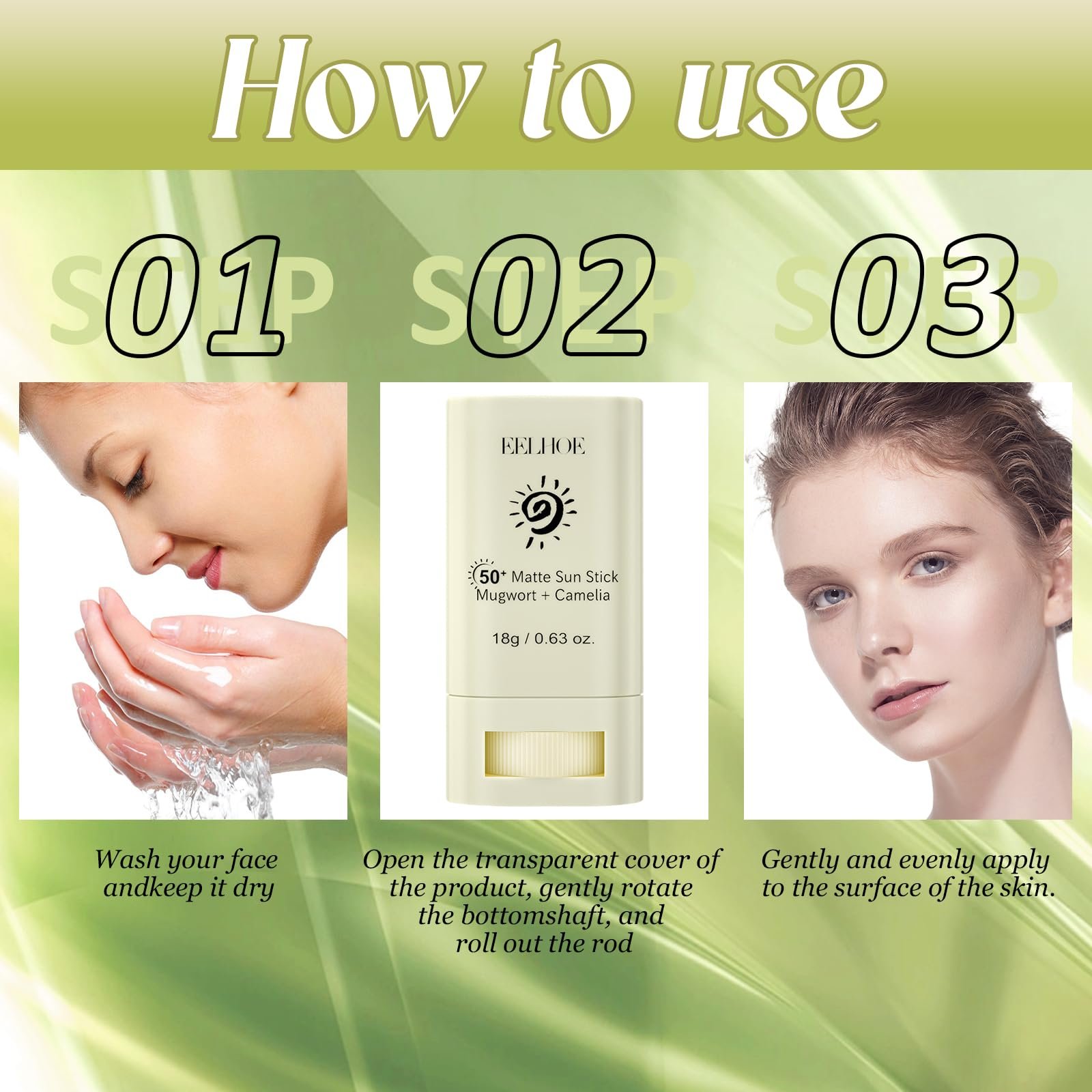 Солнцезащитный стик SPF 50+, фото №4