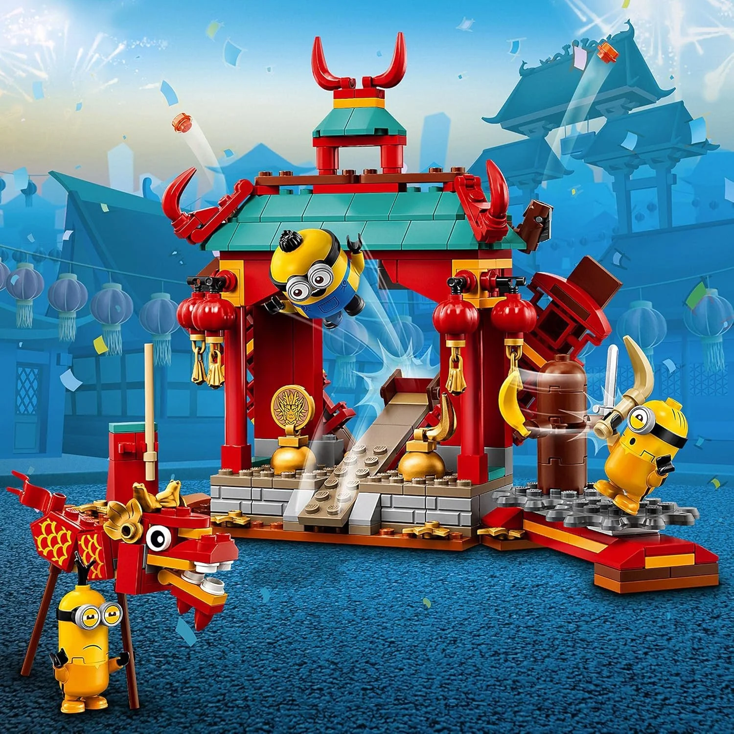 Конструктор LEGO Minions Бій міньйонів кунг-фу 75550 Кевін Стюарт Отто 310 шт, фото №6 Конструктор LEGO Minions Бій міньйонів кунг-фу 75550 Кевін Стюарт Отто 310 шт, фото №6
