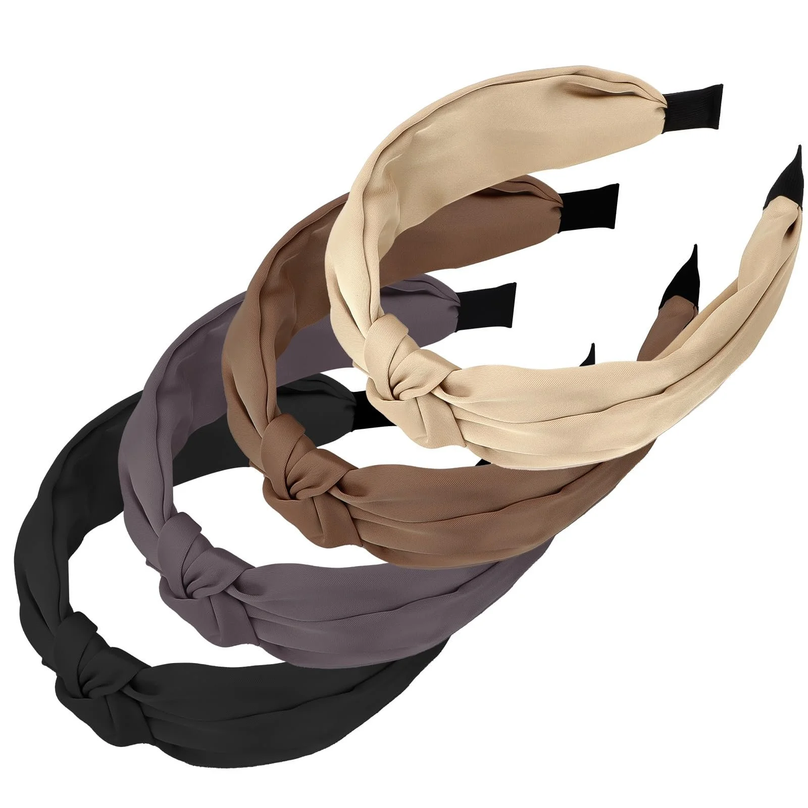 Набір широких обручів на голову (4 шт), фото №1