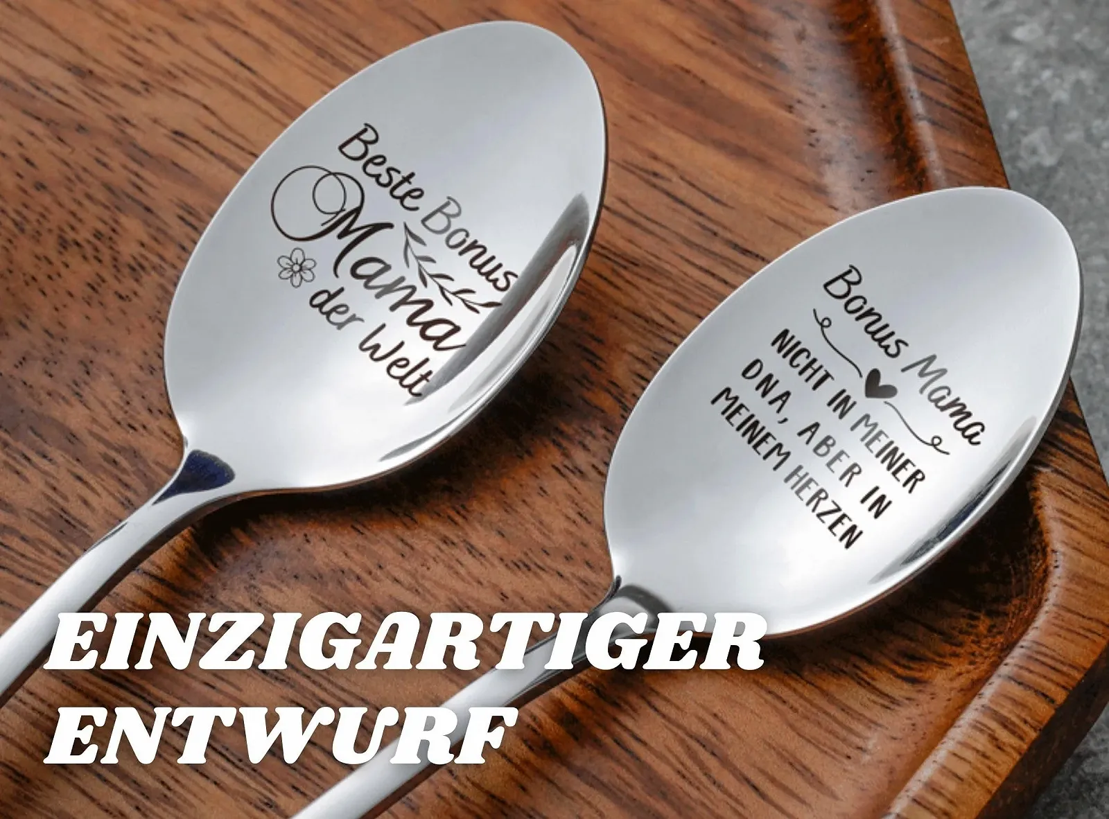 Ложка для морозива INNObeta Bonus Mum, нержавіюча сталь, фото №5