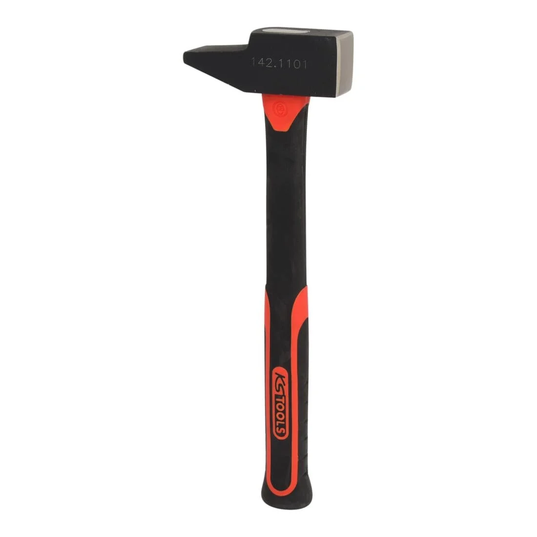 Молоток слюсарний KS Tools 142.1101 французька форма 1000 г рукоятка зі скловолокна, фото №1