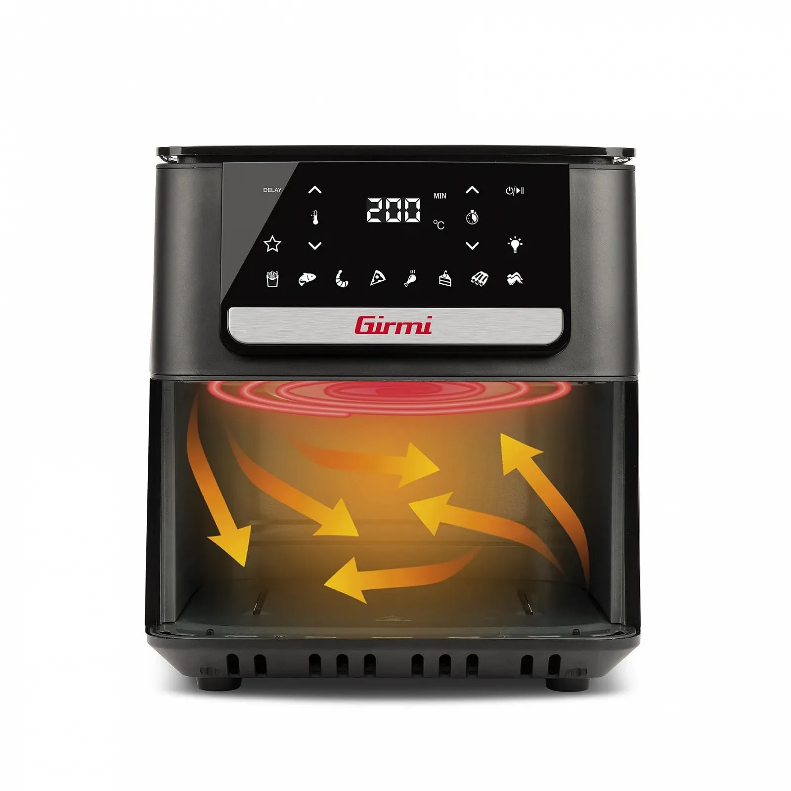 Мультипіч Girmi Ecofrit Crisp FG84 6.5 л 1700 Вт 8 програм LED-дисплей, фото №5 Мультипіч Girmi Ecofrit Crisp FG84 6.5 л 1700 Вт 8 програм LED-дисплей, фото №5